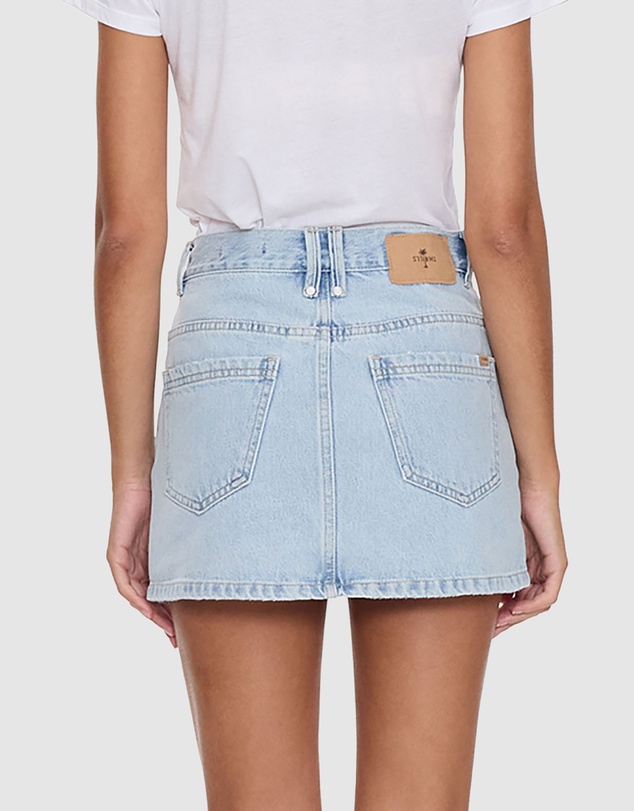 Thrills - Kai Wrap Mid Rise Mini Skirt