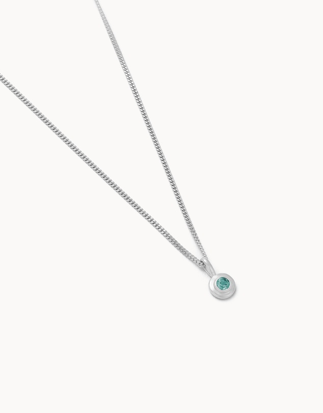 Kirstin Ash - Birthstone Necklace September London Blue Topaz