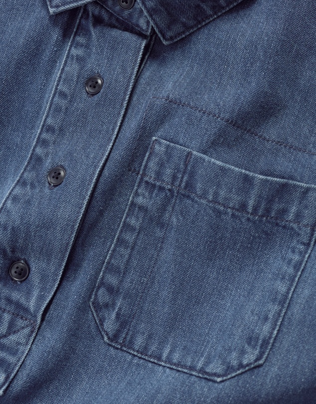 Seasalt - Seasalt Cornwall Blue Oak Leaf Shirt