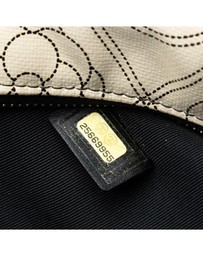 Pre-Loved by Azura Reborn - Pre-Loved Coated Canvas Camellia Logo Wristlet Clutch