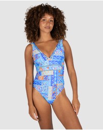 Baku Swimwear - Tulum Longline One Piece Swimsuit