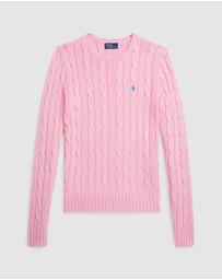 Polo Ralph Lauren - Cable-Knit Cotton Crewneck Sweater