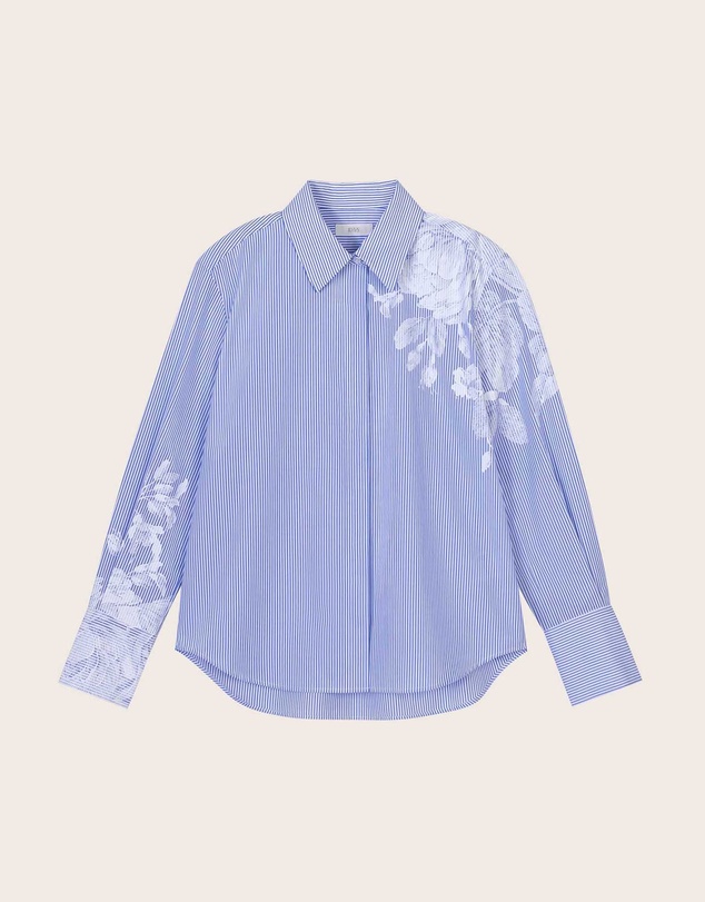 IDA+S - Maisie Striped Oversized Blouse