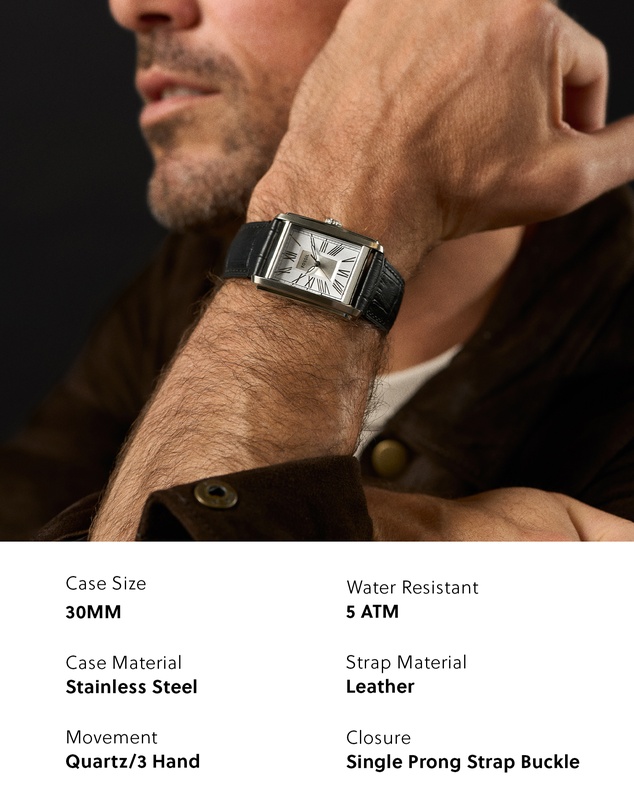Fossil - Carraway Black Analogue Watch