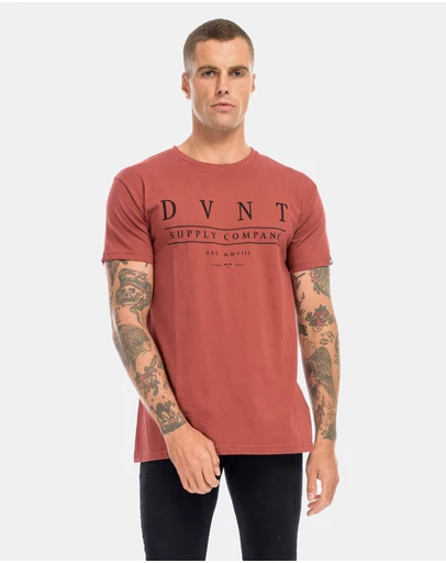 DVNT - Deluxe Tee - Rust