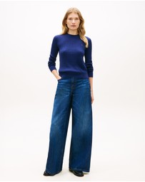 Tommy Hilfiger - Fine Gauge Cable Knit Jumper