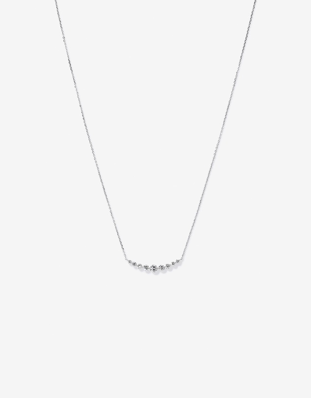Michael Hill - 1.00TW Lab Diamond Graduated Necklace in Silver