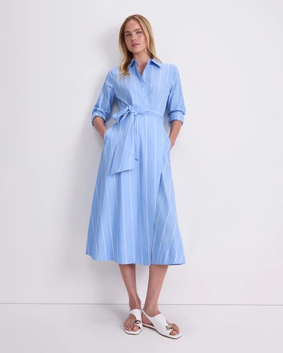 Sportscraft - Etta Stripe Sarong Dress