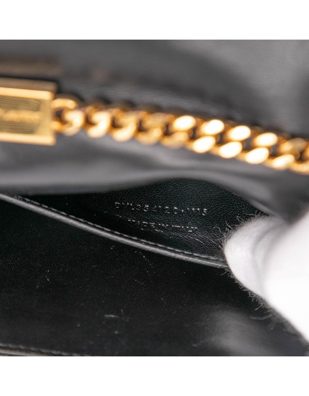 Pre-Loved by Azura Reborn - Pre-Loved Small Suede Monogram Kate Tassel Crossbody