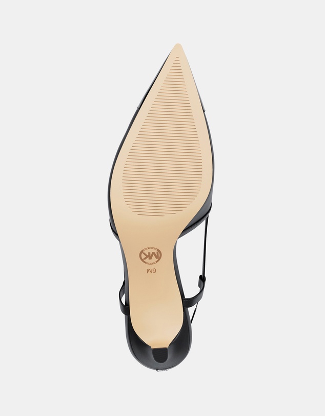 Michael Kors - Alora Toe Cap Mid Slingback Heels - Women's