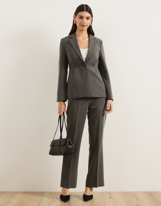 Atmos&Here - Jane Tailored Tuck Detail Blazer