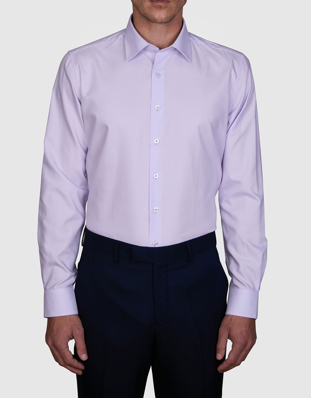 Abelard - Ziggurat Zig-Zag Twill Slim Fit Shirt