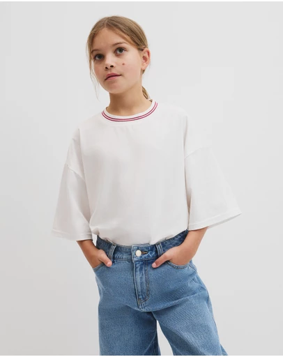 Country Road - Teen Australian Cotton Short Sleeve Oversized T-shirt