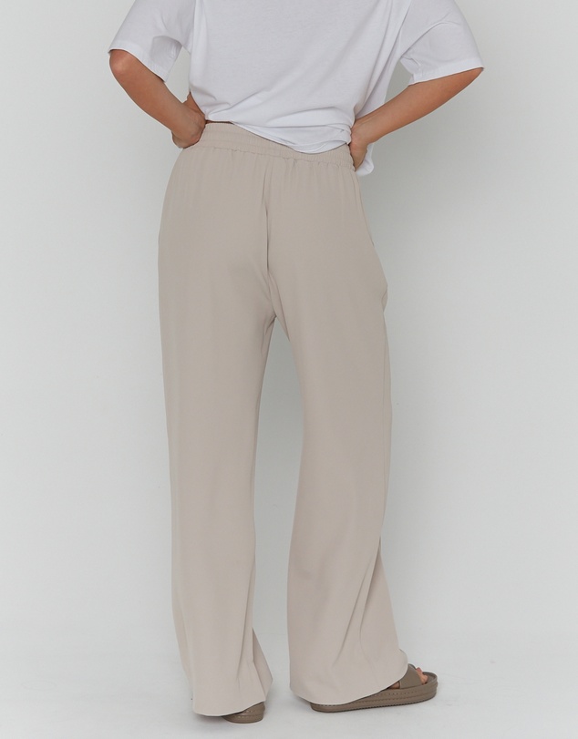ALEXANDRA - Pentagon Pants Stone
