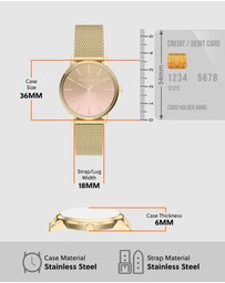 Armani Exchange - Gold Tone Analogue Watch