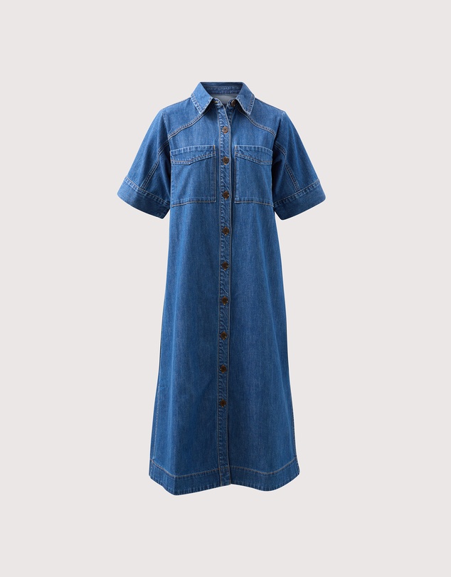 Ceres Life - Ava Short Sleeve Midi Dress