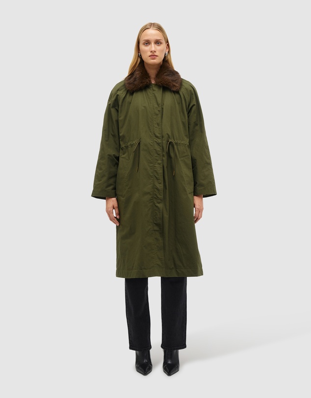 Neuw - Faux Fur Collar Parka