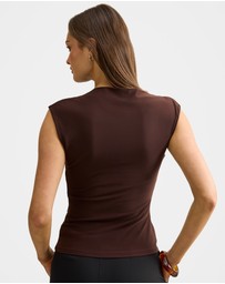 Forever New - Logan Asymmetrical Shoulder Top