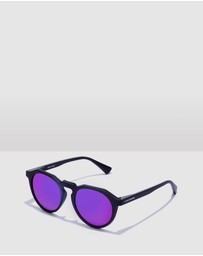 Hawkers Co - Polarized Black Joker Warwick Raw Sunglasses for Men and Women UV400