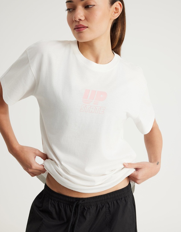 Upstate - Thrive T-Shirt - Vintage White/Snow Wash