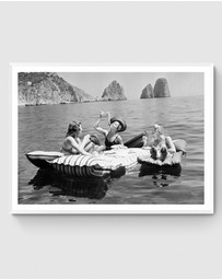 Inka Arthouse - Ladies & Pasta Art Print
