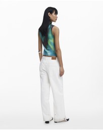 Desigual - Gradient tulle T-shirt