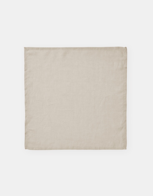 Linen House - Nimes Pure Linen 4 Piece Napkin Set