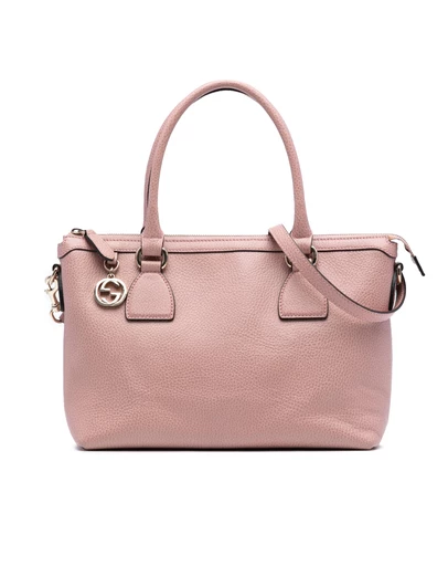 Pre-Loved by Azura Reborn - Pre-Loved Dollar Calfskin GG Charm Satchel