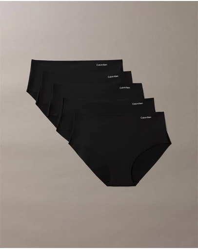 Calvin Klein - 5-Pack Invisibles Hipster Briefs