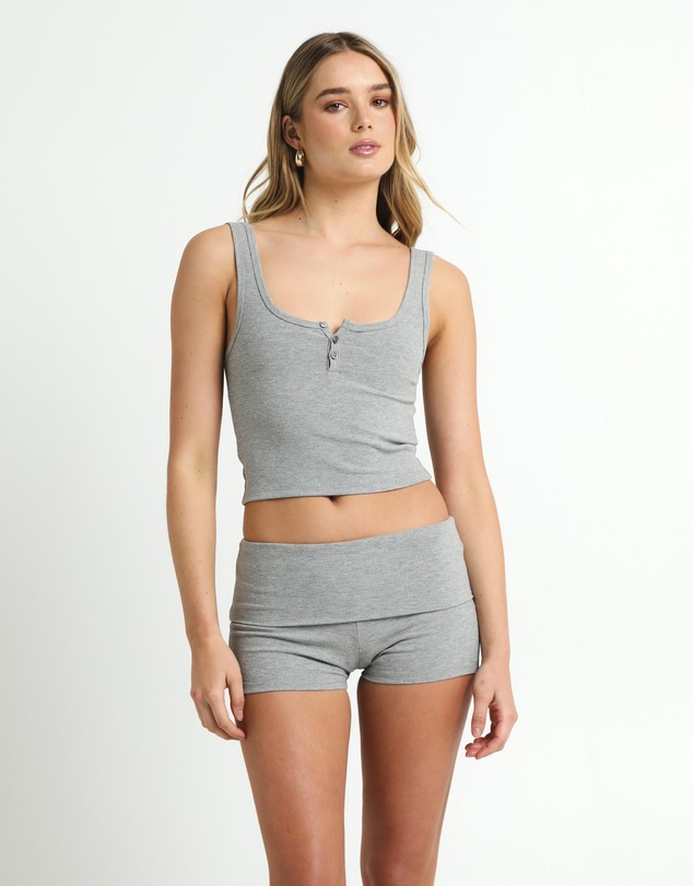 General Pants Co. Basics - Soft Knit Button Tank