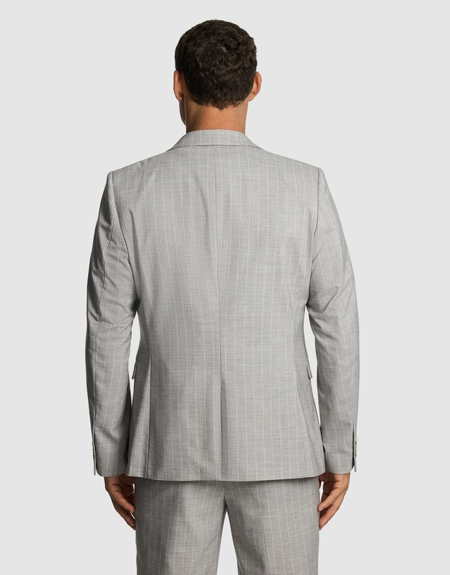 yd. - Easton Slim Fit Pinstripe Suit Jacket