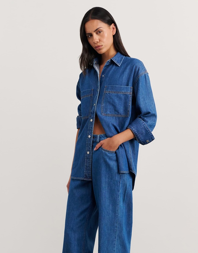 Jag - Loe Denim Long Sleeve Shirt