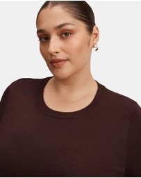 Forever New Curve - Maisie Curve Short Sleeves T-shirt