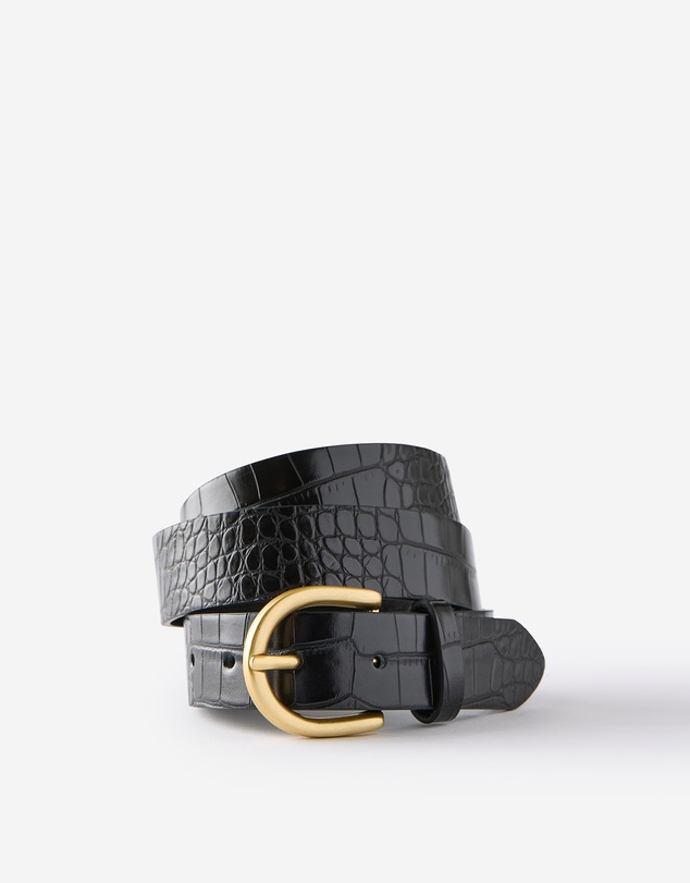 Cotton On - Croc Embossed Belt