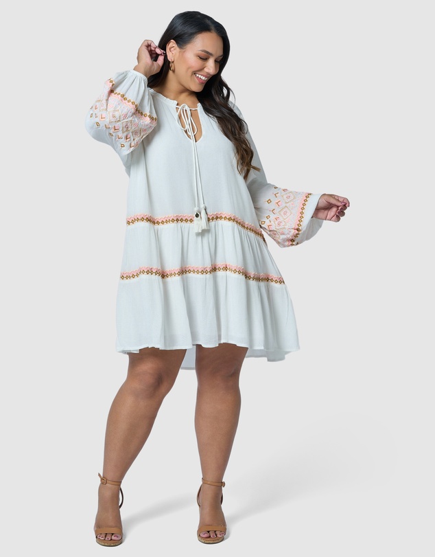 The Poetic Gypsy - Golden Threads Mini Dress