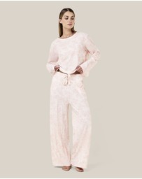 Papinelle - Nostalgia Organic Cotton Long Sleeve Tee & Straight Leg Pant