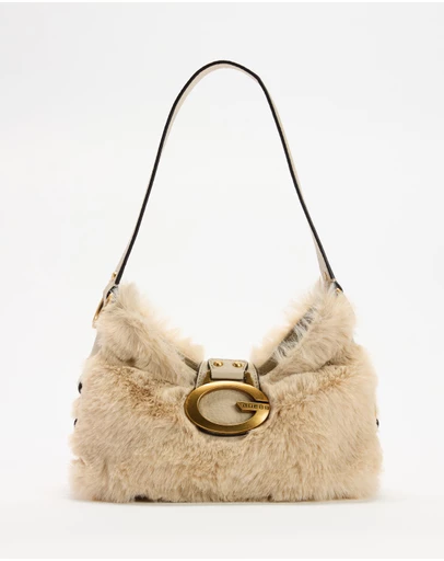 GUESS - Camden Mini Shoulder Bag Fur