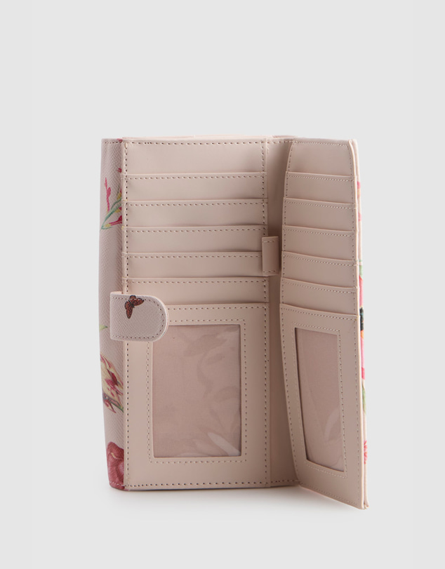 Laura Jones - Floral Large Clutch Wallet