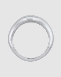 Elli Jewelry - Ring Wave Design 925 Sterling Silver