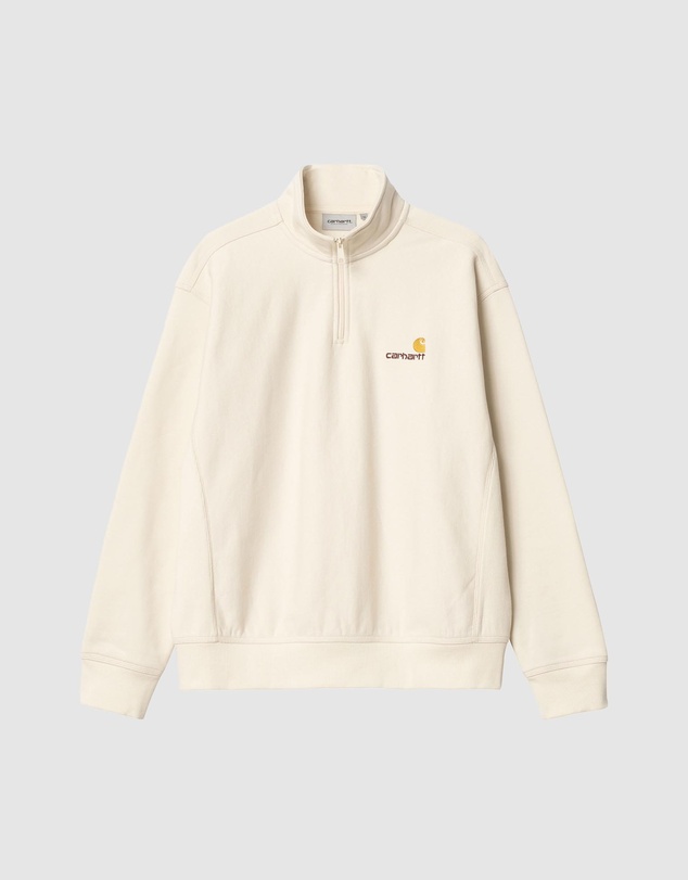 Carhartt WIP - Half Zip American Script Sweatshirt