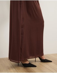 Atmos&Here Curvy - Melody Bias Maxi Skirt