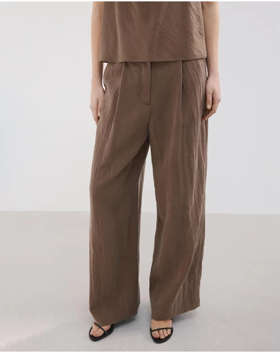 M.N.G - Straight Lyocell Trousers