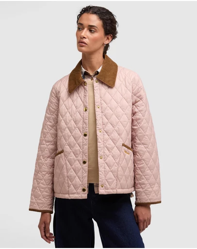 Barbour - Icons Cropped Liddesdale Quilted Jacket