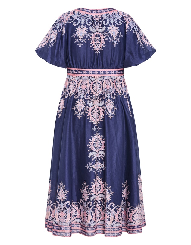City Chic - Plus size Higher Love Maxi Dress - navy