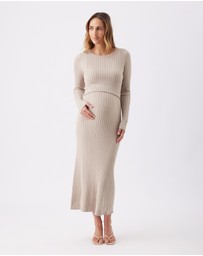 Ripe Maternity - Eden Knit Nursing Dress