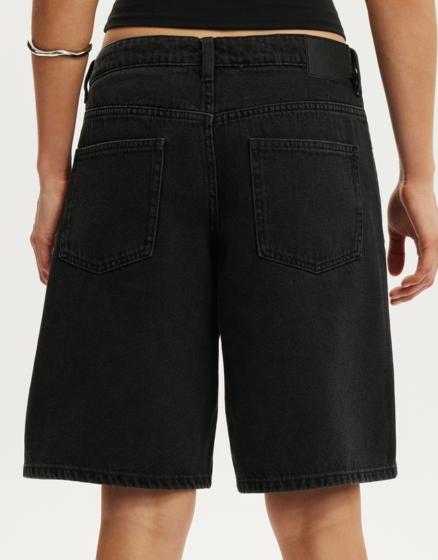 Cotton On - Baggy Denim Shorts