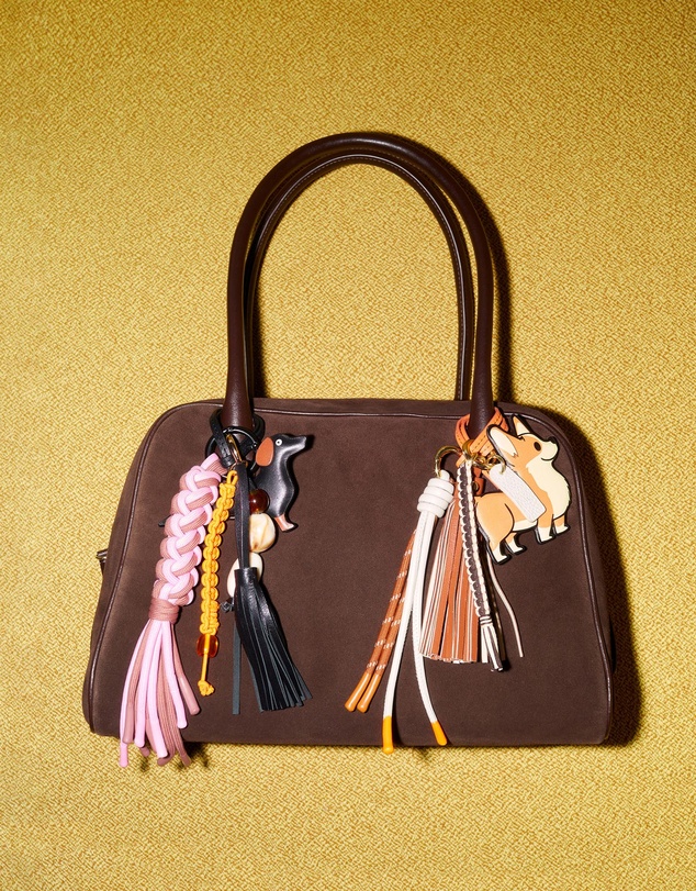 & Other Stories - Suede Bowling Bag