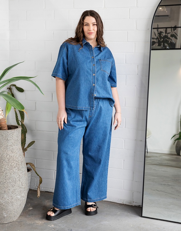 Love Your Wardrobe - Harper Denim Shirt
