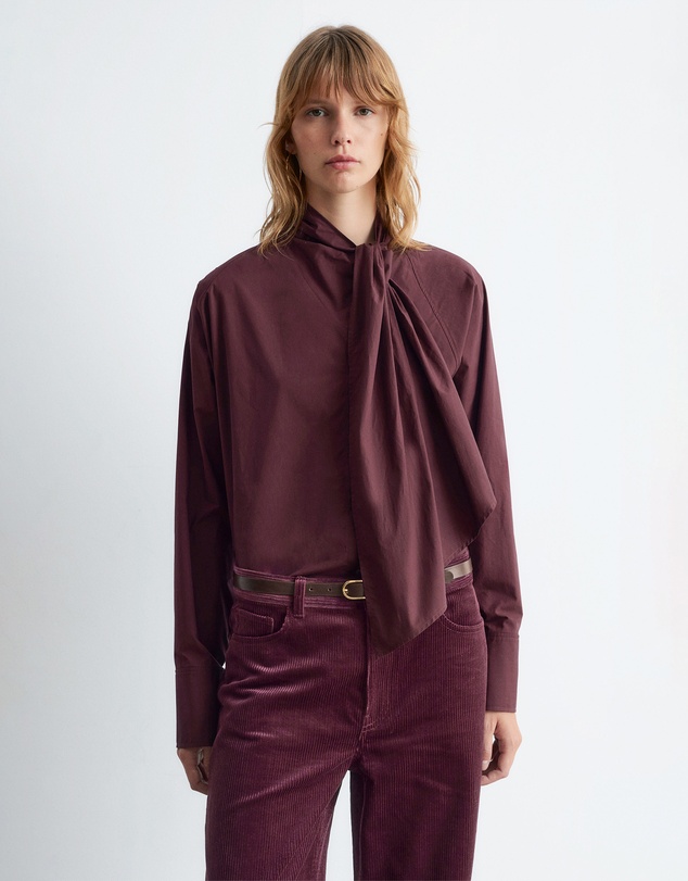& Other Stories - Scarf-Detail Shirt