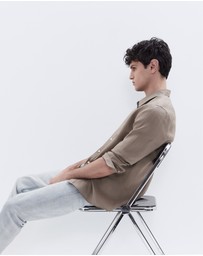 UNISON - Linen Regular Fit Shirt